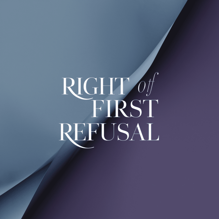 right of first refusal rofr