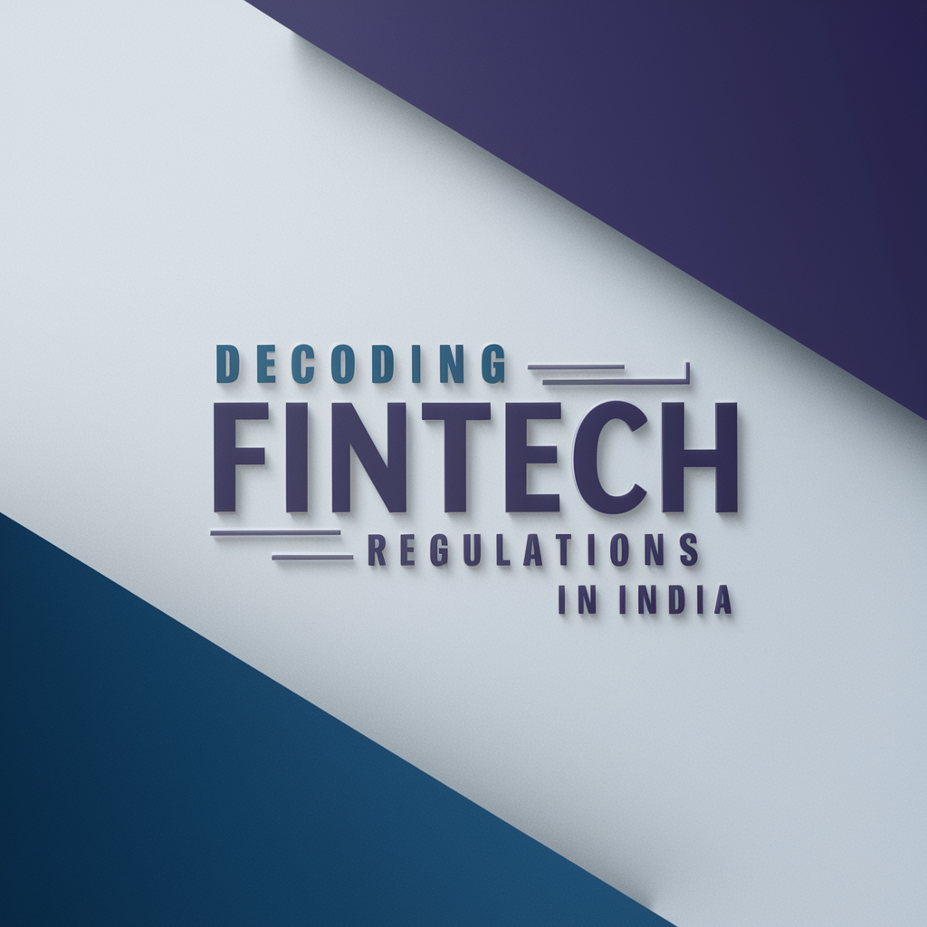 Decoding Fintech Regulations in India