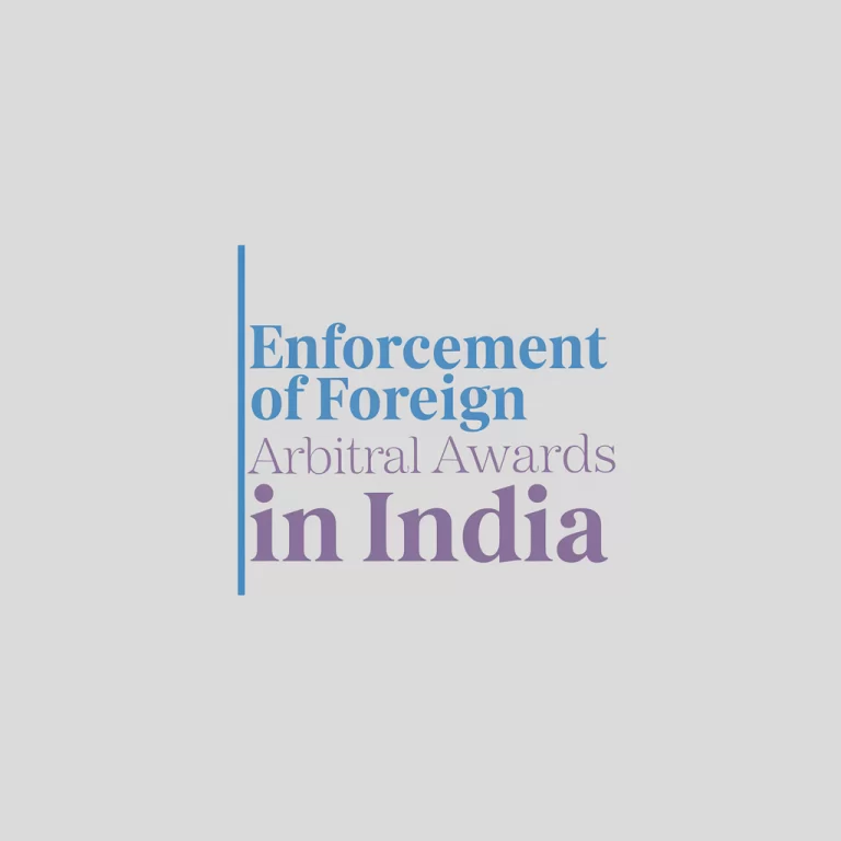 Enforcement of Foreign Arbitral Awards in India Arbitration law, arbitral awards