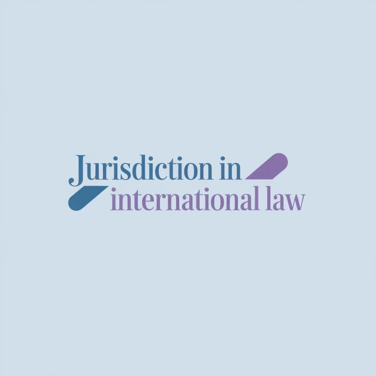 this is a blog post cover for an article on Jurisdiction in international law