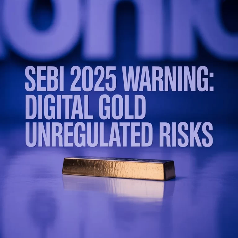 SEBI 2025 Warning Digital Gold Unregulated Risks