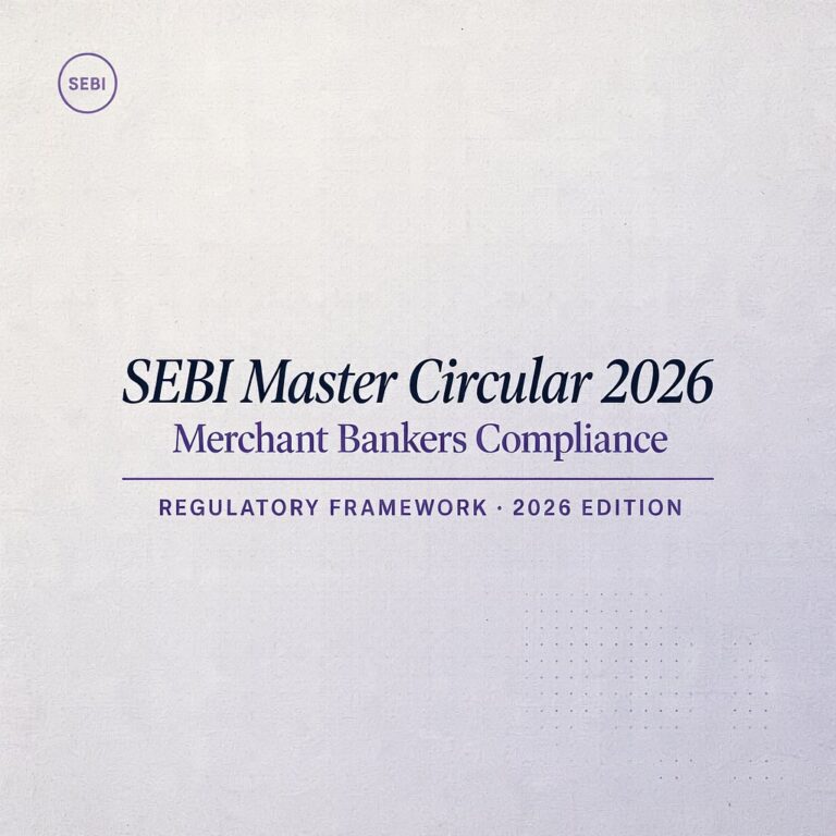 SEBI Master Circular 2026 Merchant Bankers Compliance