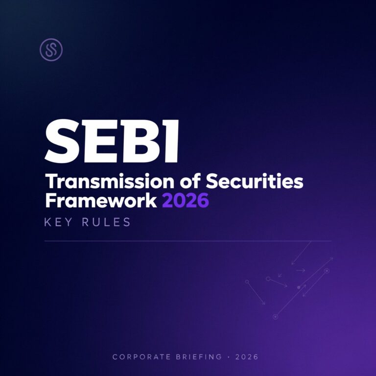 SEBI Transmission of Securities Framework 2026 Key Rules